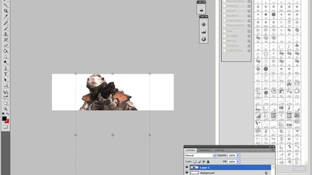 Photoshop CS4 Tutorials - How to make a render смотреть онлайн