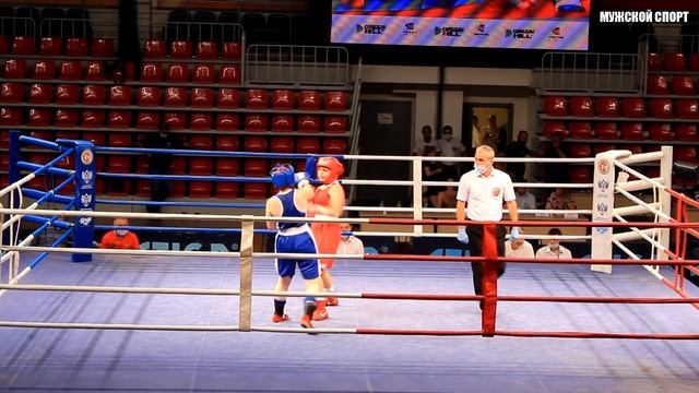 Бокс. 60кг. Чемпионат ПФО. Мустаева Алина (красный) - Васильева Валерия (синий) смотреть онлайн