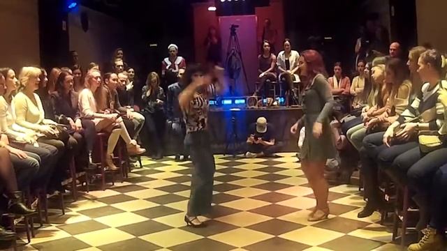 Waacking battle 1/2 - Злата Масло & Катерина Гирко смотреть онлайн