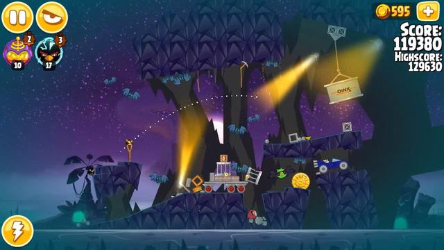 Angry Birds Seasons, Pig Days, 4-7: International Bat Night, 149330 смотреть онлайн