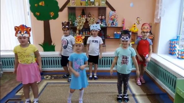 Детская видео-студия.Подготовительная группа.Физ минутка: "Пойте и танцуйте вместе с нами." смотреть онлайн