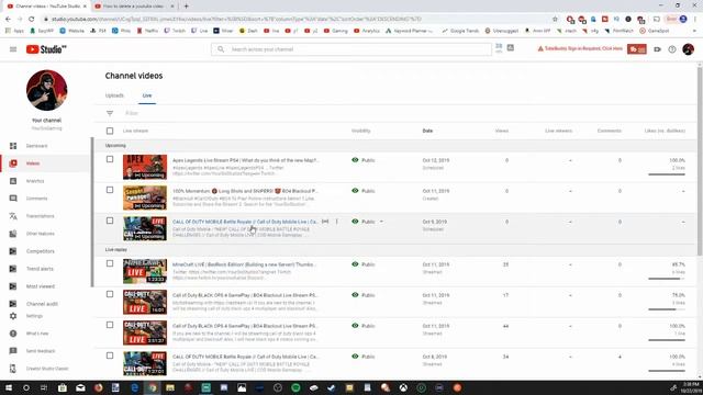 How to Delete a Youtube Video on Your CHANNEL Forever! (Easy Method) смотреть онлайн