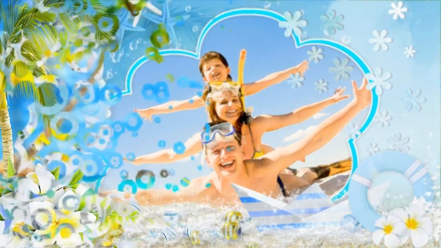 Children Project ProShow Producer “Sea Tour” / Детский проект для ProShow Producer “Отдых на море”