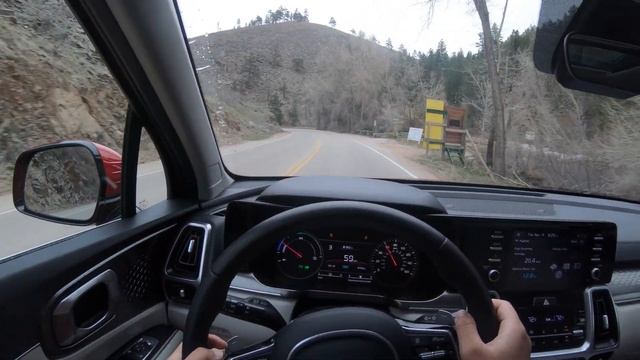Canyon Blast! 2021 Kia Sorento Hybrid POV Driving On A Great Twisty Road смотреть онлайн