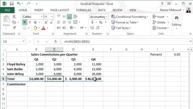 Microsoft Excel Lab Three смотреть онлайн