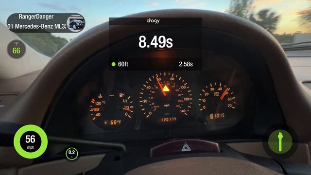 ML320 Acceleration Test смотреть онлайн