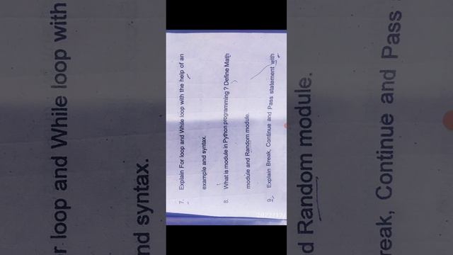 Python B.Sc. 5 sem paper | Python programming important questions | Kumaon University, SSJU | I.T. смотреть онлайн