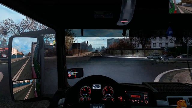 ETS 2 1.25 ProMods 2.11 MAN TGS Osztyn - Lodz смотреть онлайн