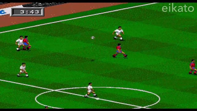 FIFA 95 (FIFA Soccer 95) - Real Madrid vs FC Barcelona - Gameplay PC HD смотреть онлайн