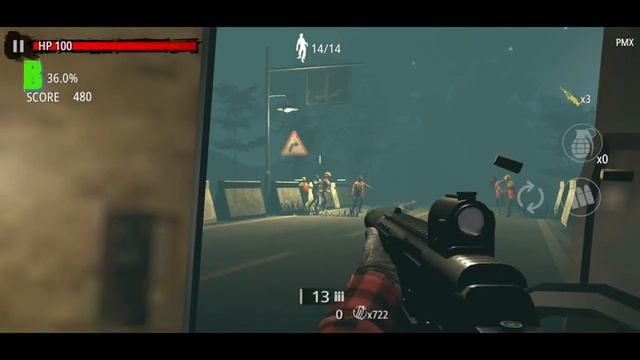 Zombie Hunter D-Day - Gameplay Walkthrough Part 4 (Android) смотреть онлайн