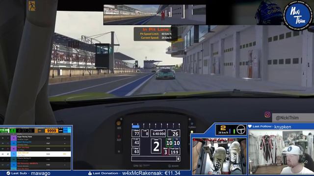 IRacing | Nicki Thiim | Mercedes GT3 | VLN Practise  | LIVE!