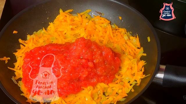 Не успеваю готовить добавку! Тушеные кабачки с рисом и овощами смотреть онлайн