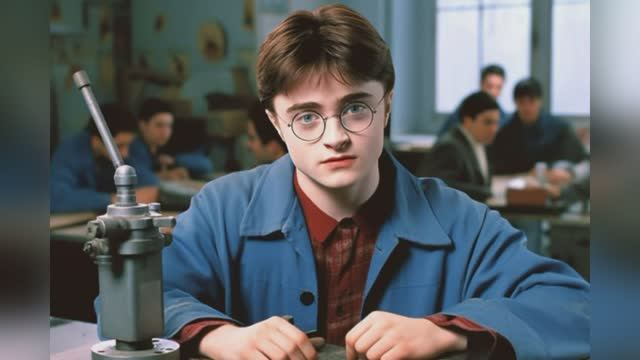 Гарри Поттер и узники ПТУ от нейросети Midjourney смотреть онлайн