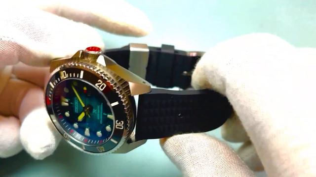 Seiko Mod 'Ocean Drifter' NH36A SRPH57 PROSPEX Dial Samurai смотреть онлайн