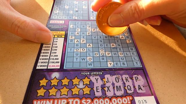 FL Lottery $2,000,000 50x Cashword - Wild Wednesday 896 смотреть онлайн