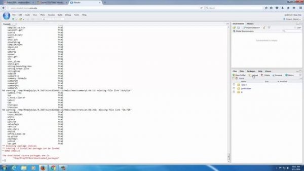 Getting Started With R Studio Server