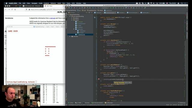 Snake Game - Feeding Time | Part 4 | Java | Learn to code смотреть онлайн