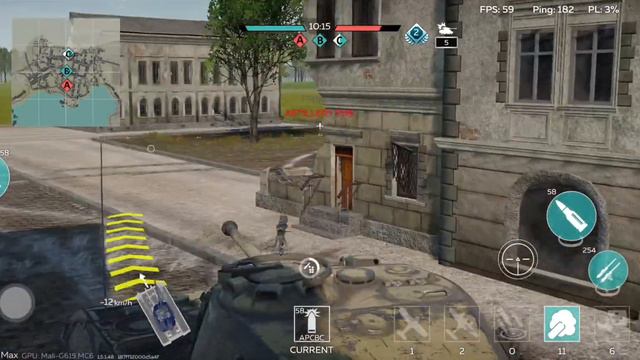 TIGER 2(H) GOOD TANK | War Thunder Mobile смотреть онлайн