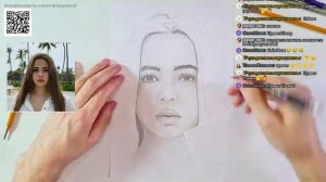 Как нарисовать Валю Карнавал карандашом   (СТРИМ) / How to draw Valya Carnival (Live)