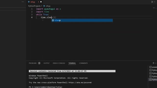 How to make an autoclicker with Python! смотреть онлайн