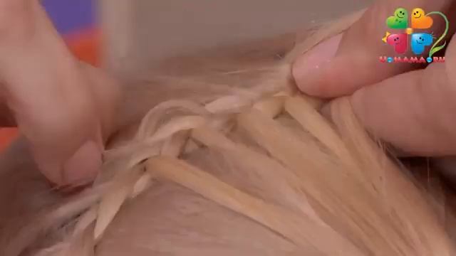 #Плетение"корзинки"на короткие волосы смотреть онлайн