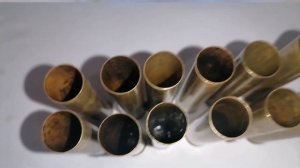 очистка латунных гильз