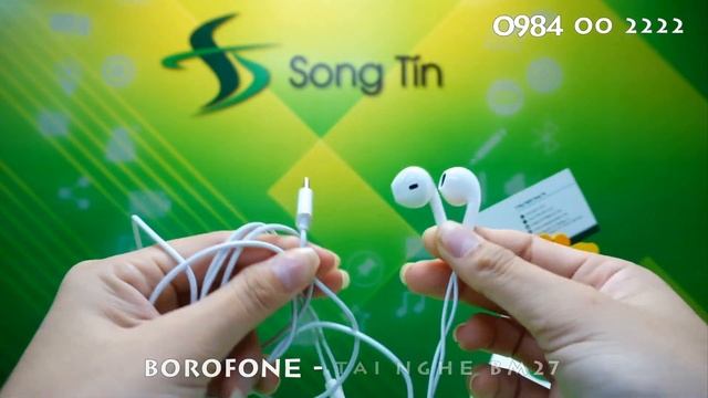 BOROFONE Tai Nghe Nhét Tai Có Dây Kèm Mic BM27 Zắc Cắm Type C смотреть онлайн