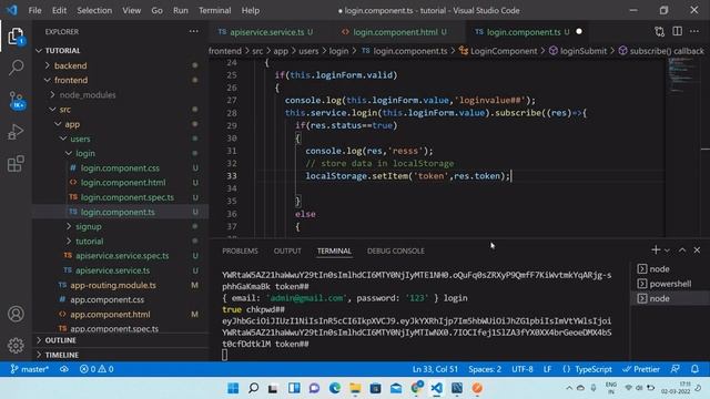 How to create login and signup system in angular | using http interceptor | Part 2 смотреть онлайн