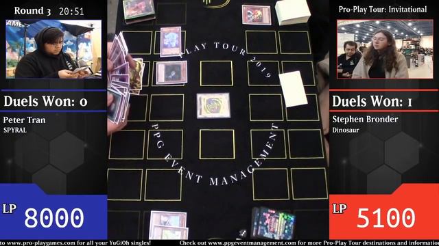 YuGiOh Pro-Play Tour: Orlando Invitational - SPYRAL vs. Dinosaur смотреть онлайн