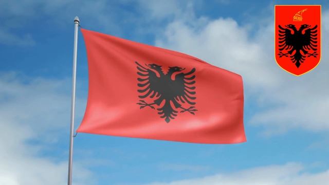 Гимн Албании - Himni I Flamurit #гимн #гимналбании