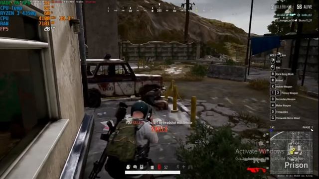 pubg pc test with ryzen 3 4350g|| pubg pc gamplay || rayzen 3 4350g processor || pubg pc desktop смотреть онлайн