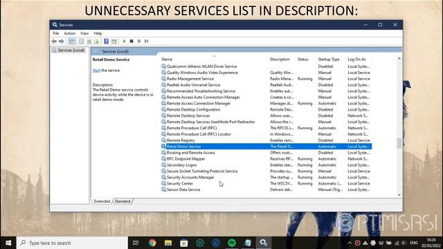 Disable Unnecessary Services in Windows 10 - Optimisasi Eps. 05 смотреть онлайн