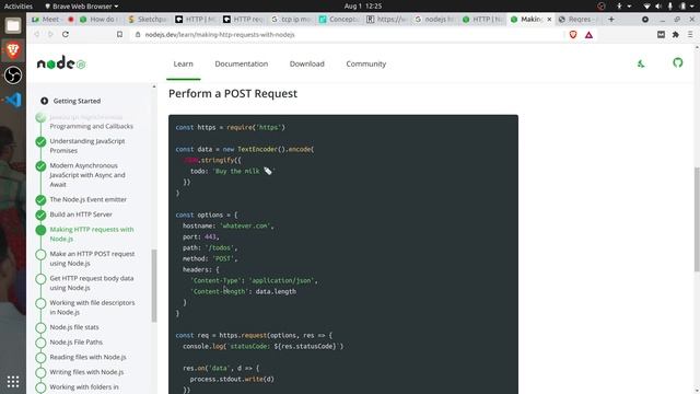MERN Stack Course - Lecture 7 - Node HTTP Module смотреть онлайн