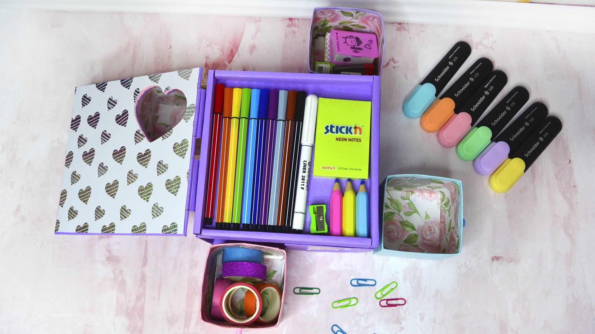 Не выбрасывайте пакеты от сока, из них можно сделать классный органайзер для хранения канцелярии смотреть онлайн