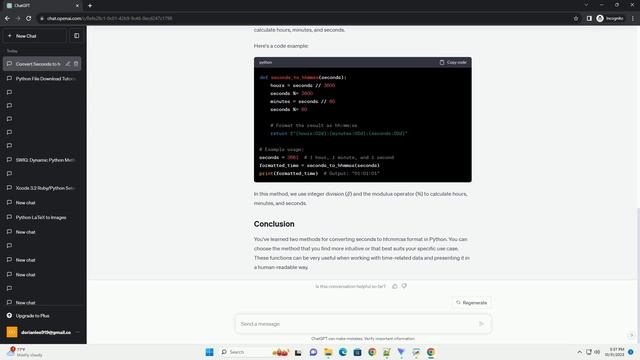 Convert seconds to hh mm ss in Python смотреть онлайн