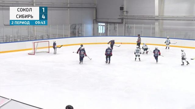 «Сокол» - «Сибирь Junior». Турнир по хоккею с шайбой среди детей 2013 года рождения смотреть онлайн