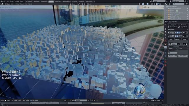 Quick City Part I of II - Blender Eevee смотреть онлайн