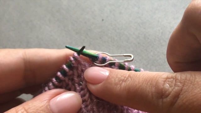 убавление петель при вязании резинки 1/1 смотреть онлайн