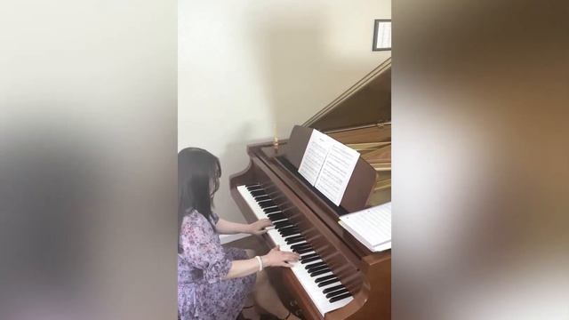 Drifting Away, Austin Farwell - piano cover by Norma Berger смотреть онлайн
