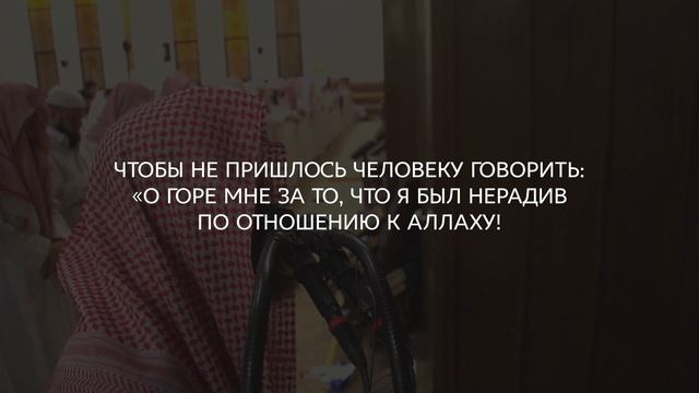 «Не отчаивайтесь в милости Аллаха»