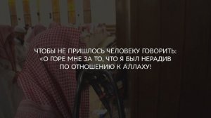 «Не отчаивайтесь в милости Аллаха»