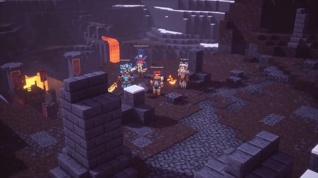 Minecraft Dungeons Gameplay: Key Golem & Redstone Monstrosity смотреть онлайн