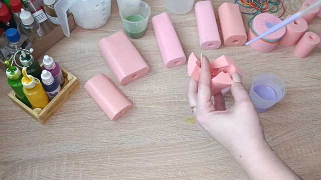 Пробная заливка силиконовых форм от Мылотеки смотреть онлайн