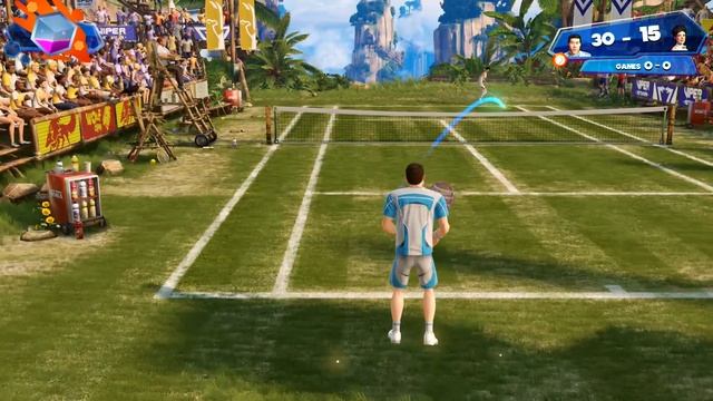 Kinect Sports Rivals Tennis tutorial Xbox One gameplay смотреть онлайн
