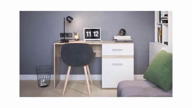 Письменный стол LUX Сонома белый снег от производителя корпусной мебели для дома Много Мебели смотреть онлайн