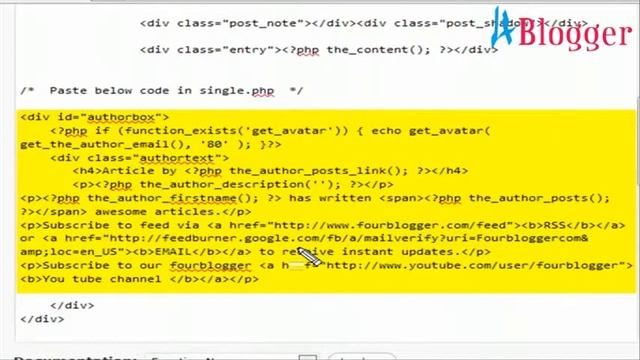 How to create author box for wordpress blog in any wp themes смотреть онлайн