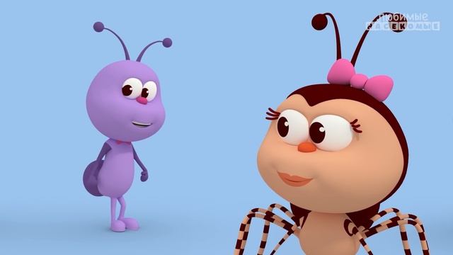 Дружные букашки и другие песни о насекомых | Любимые насекомые - Bichikids смотреть онлайн