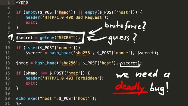 Let’s play a game: what is the deadly bug here? смотреть онлайн