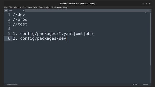 Symfony 6 - Configuration environments смотреть онлайн