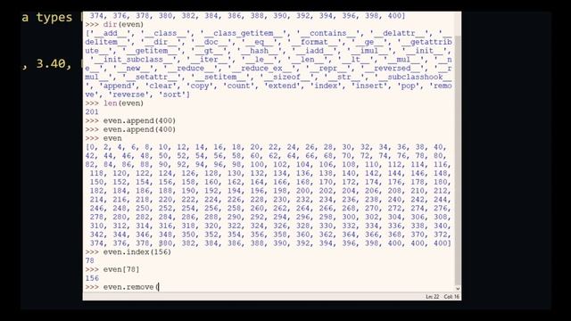 List methods Python | Python For Beginners | SavageCamp смотреть онлайн